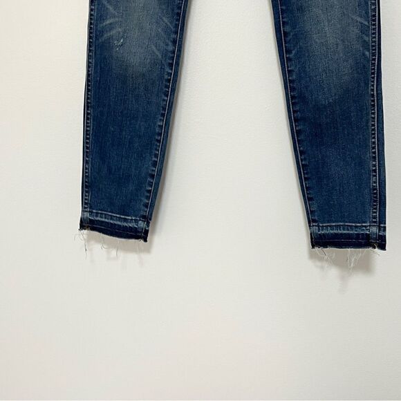 10" High-Rise Skinny Jeans: Drop-Hem Edition 25 Button Fly Magic Pockets $135 - Picture 7 of 14